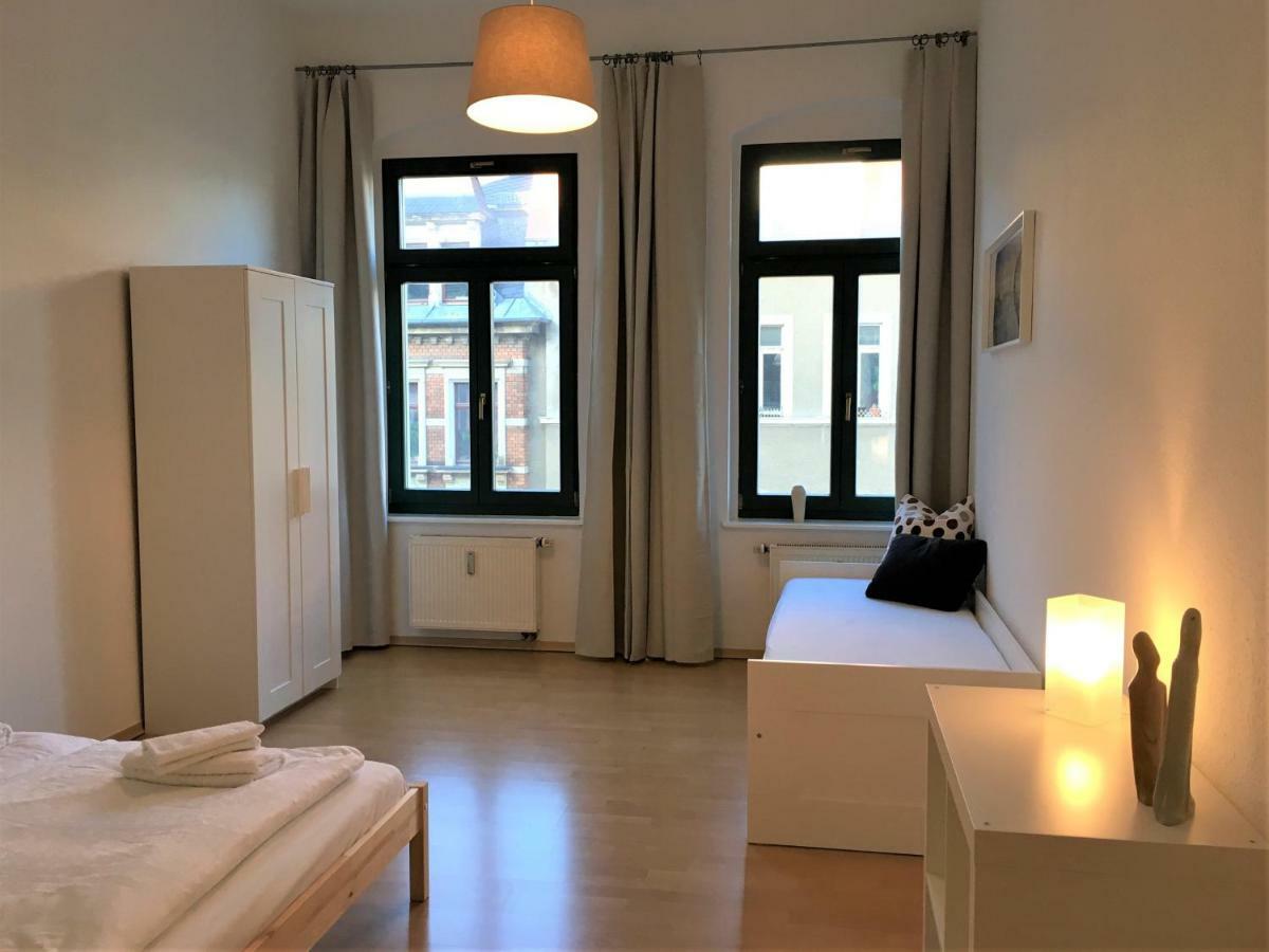 Ruhiges Apartment Am Rande Des Szeneviertels Dresden Buitenkant foto