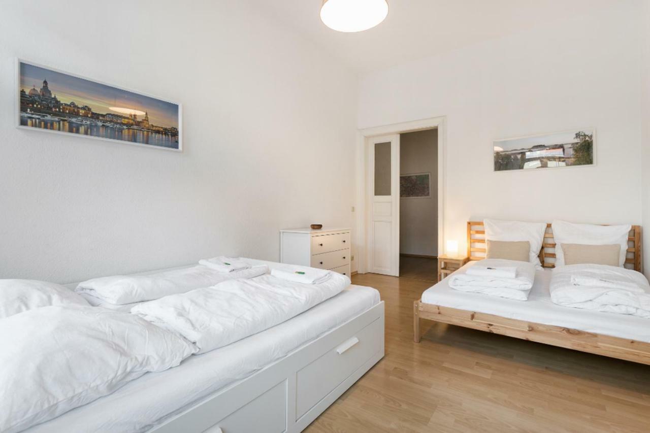 Ruhiges Apartment Am Rande Des Szeneviertels Dresden Buitenkant foto
