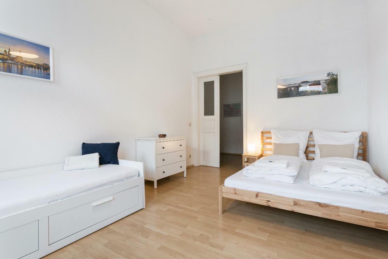 Ruhiges Apartment Am Rande Des Szeneviertels Dresden Buitenkant foto